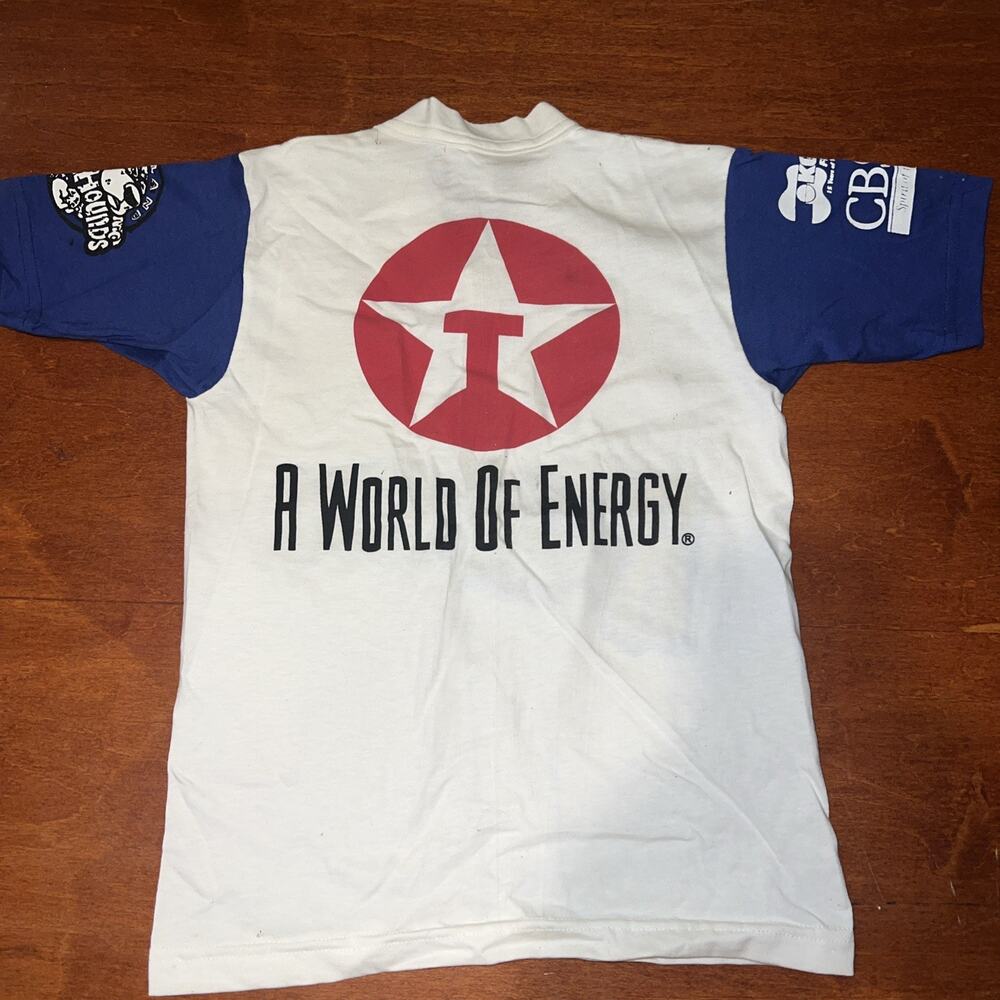 Midland Rockhounds Tshirt Jersey - Boys Size 10-12 Texaco "world Of Energy "
